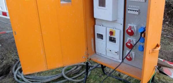 Baustrom bei Elektrotechnik Süß GmbH in Marburg