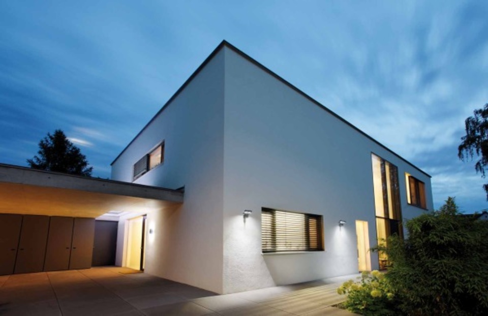 Aussenbeleuchtung bei Elektrotechnik Süß GmbH in Marburg