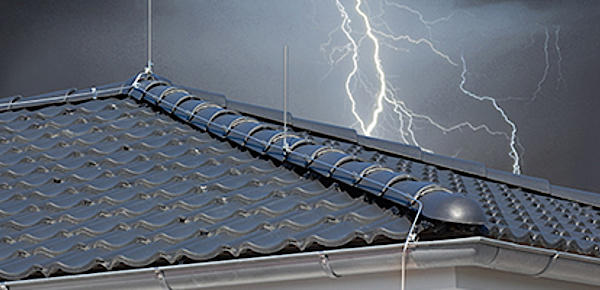 Äußerer Blitzschutz bei Elektrotechnik Süß GmbH in Marburg